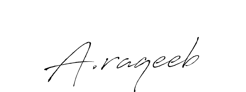 Make a beautiful signature design for name A.raqeeb. Use this online signature maker to create a handwritten signature for free. A.raqeeb signature style 6 images and pictures png