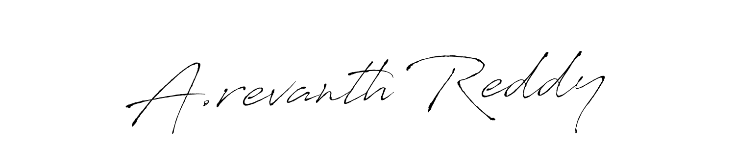 This is the best signature style for the A.revanth Reddy name. Also you like these signature font (Antro_Vectra). Mix name signature. A.revanth Reddy signature style 6 images and pictures png