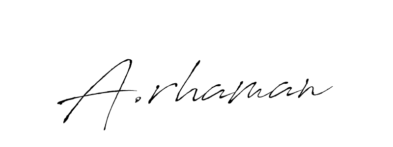 Here are the top 10 professional signature styles for the name A.rhaman. These are the best autograph styles you can use for your name. A.rhaman signature style 6 images and pictures png