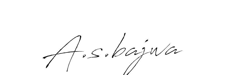 How to make A.s.bajwa signature? Antro_Vectra is a professional autograph style. Create handwritten signature for A.s.bajwa name. A.s.bajwa signature style 6 images and pictures png