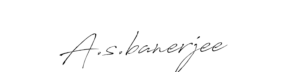 Make a beautiful signature design for name A.s.banerjee. Use this online signature maker to create a handwritten signature for free. A.s.banerjee signature style 6 images and pictures png