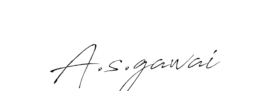 This is the best signature style for the A.s.gawai name. Also you like these signature font (Antro_Vectra). Mix name signature. A.s.gawai signature style 6 images and pictures png