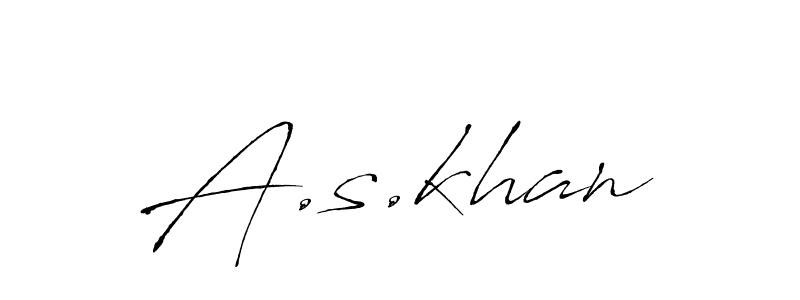 Also You can easily find your signature by using the search form. We will create A.s.khan name handwritten signature images for you free of cost using Antro_Vectra sign style. A.s.khan signature style 6 images and pictures png