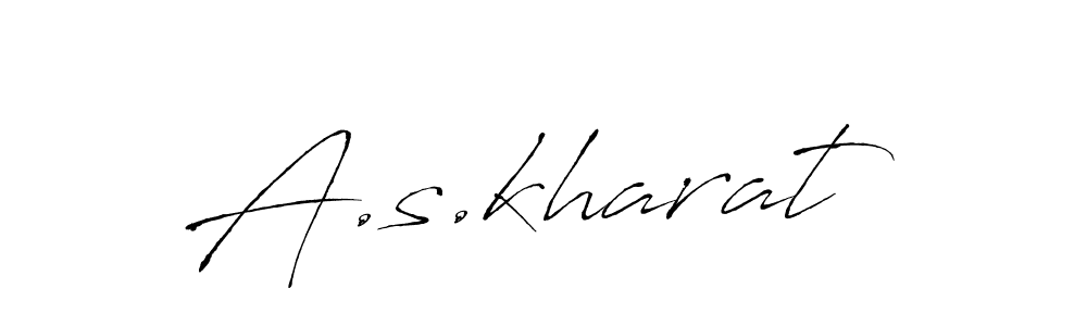 Also You can easily find your signature by using the search form. We will create A.s.kharat name handwritten signature images for you free of cost using Antro_Vectra sign style. A.s.kharat signature style 6 images and pictures png