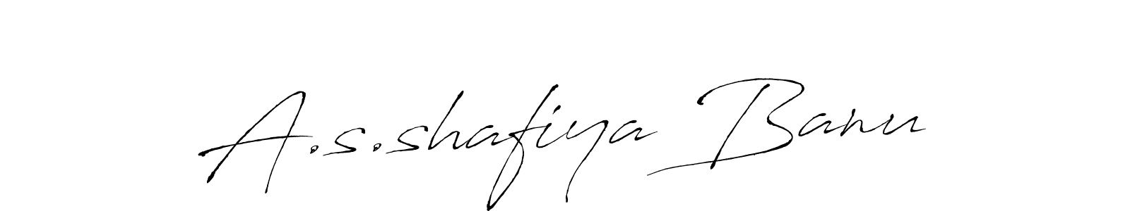 How to make A.s.shafiya Banu signature? Antro_Vectra is a professional autograph style. Create handwritten signature for A.s.shafiya Banu name. A.s.shafiya Banu signature style 6 images and pictures png