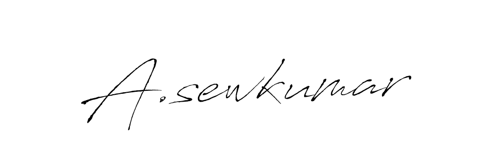 Make a beautiful signature design for name A.sewkumar. Use this online signature maker to create a handwritten signature for free. A.sewkumar signature style 6 images and pictures png