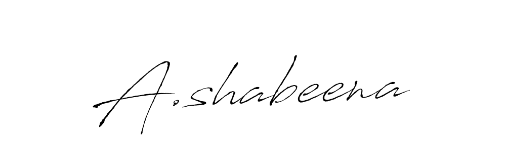 Make a short A.shabeena signature style. Manage your documents anywhere anytime using Antro_Vectra. Create and add eSignatures, submit forms, share and send files easily. A.shabeena signature style 6 images and pictures png