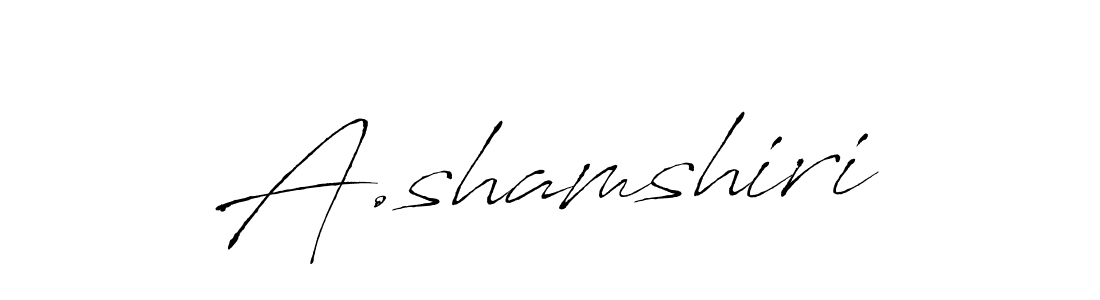 Make a beautiful signature design for name A.shamshiri. Use this online signature maker to create a handwritten signature for free. A.shamshiri signature style 6 images and pictures png