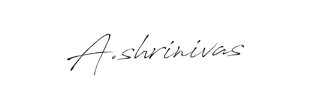 Also we have A.shrinivas name is the best signature style. Create professional handwritten signature collection using Antro_Vectra autograph style. A.shrinivas signature style 6 images and pictures png