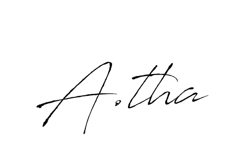 Make a beautiful signature design for name A.tha. Use this online signature maker to create a handwritten signature for free. A.tha signature style 6 images and pictures png