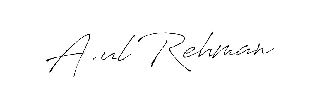 How to Draw A.ul Rehman signature style? Antro_Vectra is a latest design signature styles for name A.ul Rehman. A.ul Rehman signature style 6 images and pictures png