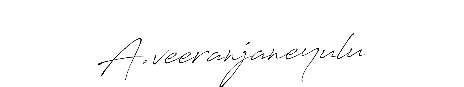 Use a signature maker to create a handwritten signature online. With this signature software, you can design (Antro_Vectra) your own signature for name A.veeranjaneyulu. A.veeranjaneyulu signature style 6 images and pictures png