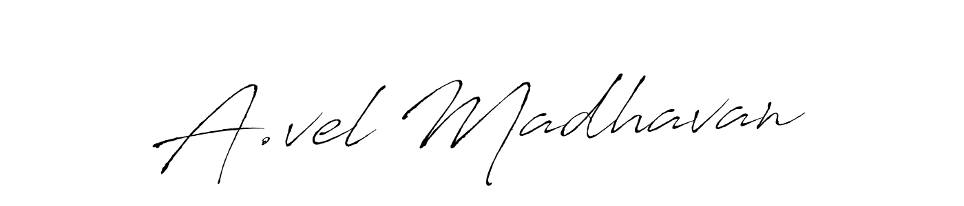 You can use this online signature creator to create a handwritten signature for the name A.vel Madhavan. This is the best online autograph maker. A.vel Madhavan signature style 6 images and pictures png