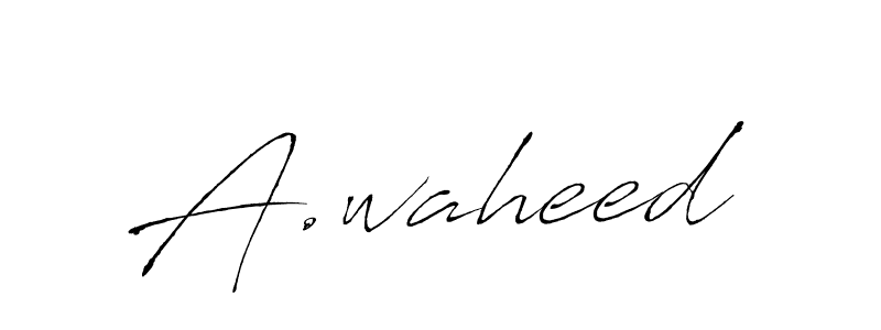 Similarly Antro_Vectra is the best handwritten signature design. Signature creator online .You can use it as an online autograph creator for name A.waheed. A.waheed signature style 6 images and pictures png