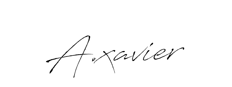 Make a beautiful signature design for name A.xavier. Use this online signature maker to create a handwritten signature for free. A.xavier signature style 6 images and pictures png