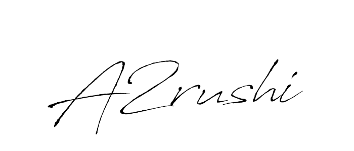 Design your own signature with our free online signature maker. With this signature software, you can create a handwritten (Antro_Vectra) signature for name A2rushi. A2rushi signature style 6 images and pictures png