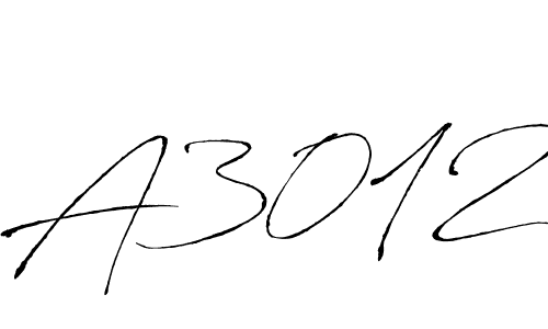 Antro_Vectra is a professional signature style that is perfect for those who want to add a touch of class to their signature. It is also a great choice for those who want to make their signature more unique. Get A3012 name to fancy signature for free. A3012 signature style 6 images and pictures png