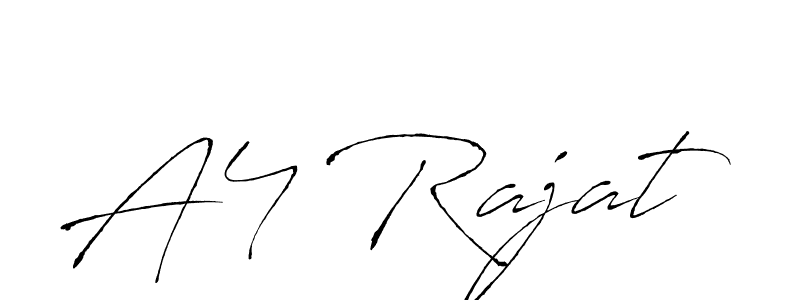 How to Draw A4 Rajat signature style? Antro_Vectra is a latest design signature styles for name A4 Rajat. A4 Rajat signature style 6 images and pictures png