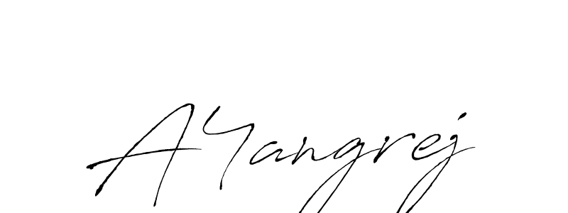 How to make A4angrej signature? Antro_Vectra is a professional autograph style. Create handwritten signature for A4angrej name. A4angrej signature style 6 images and pictures png