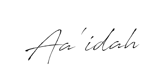 This is the best signature style for the Aa'idah name. Also you like these signature font (Antro_Vectra). Mix name signature. Aa'idah signature style 6 images and pictures png