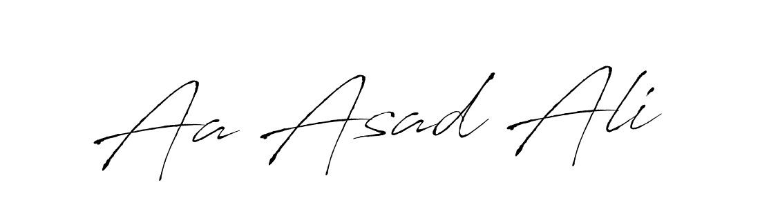 You should practise on your own different ways (Antro_Vectra) to write your name (Aa Asad Ali) in signature. don't let someone else do it for you. Aa Asad Ali signature style 6 images and pictures png