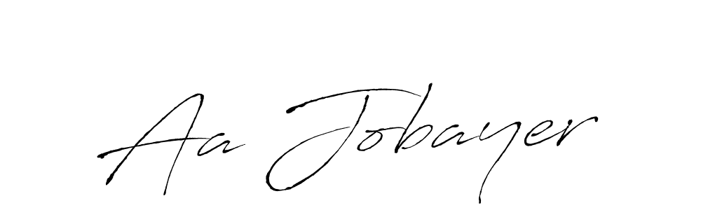 Make a beautiful signature design for name Aa Jobayer. Use this online signature maker to create a handwritten signature for free. Aa Jobayer signature style 6 images and pictures png