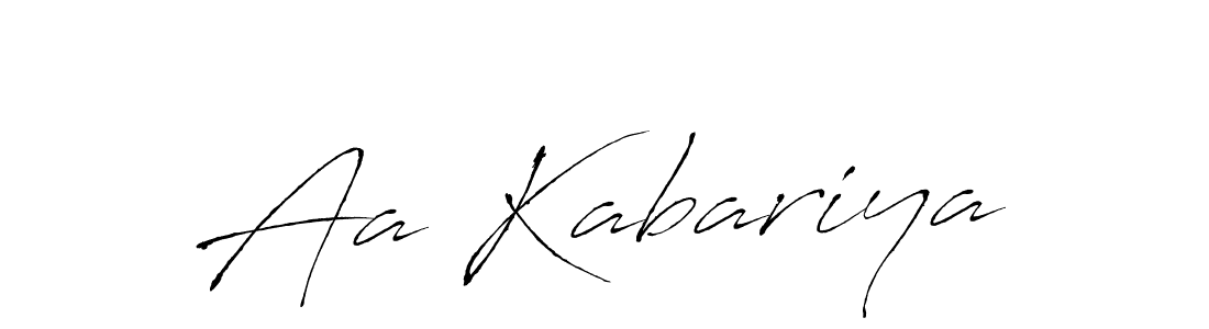 if you are searching for the best signature style for your name Aa Kabariya. so please give up your signature search. here we have designed multiple signature styles  using Antro_Vectra. Aa Kabariya signature style 6 images and pictures png