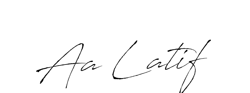 if you are searching for the best signature style for your name Aa Latif. so please give up your signature search. here we have designed multiple signature styles  using Antro_Vectra. Aa Latif signature style 6 images and pictures png