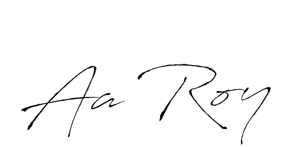 How to make Aa Roy signature? Antro_Vectra is a professional autograph style. Create handwritten signature for Aa Roy name. Aa Roy signature style 6 images and pictures png