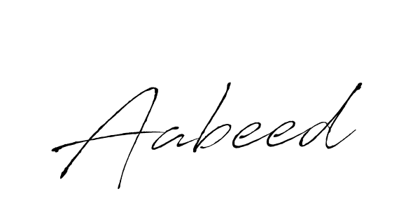 Also we have Aabeed name is the best signature style. Create professional handwritten signature collection using Antro_Vectra autograph style. Aabeed signature style 6 images and pictures png