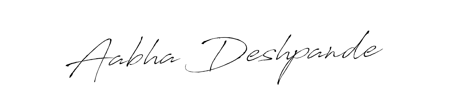 Once you've used our free online signature maker to create your best signature Antro_Vectra style, it's time to enjoy all of the benefits that Aabha Deshpande name signing documents. Aabha Deshpande signature style 6 images and pictures png