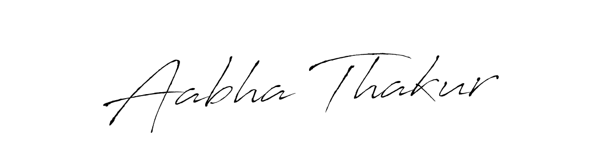 Make a short Aabha Thakur signature style. Manage your documents anywhere anytime using Antro_Vectra. Create and add eSignatures, submit forms, share and send files easily. Aabha Thakur signature style 6 images and pictures png