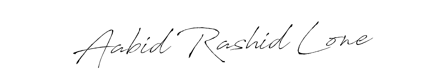 How to make Aabid Rashid Lone signature? Antro_Vectra is a professional autograph style. Create handwritten signature for Aabid Rashid Lone name. Aabid Rashid Lone signature style 6 images and pictures png