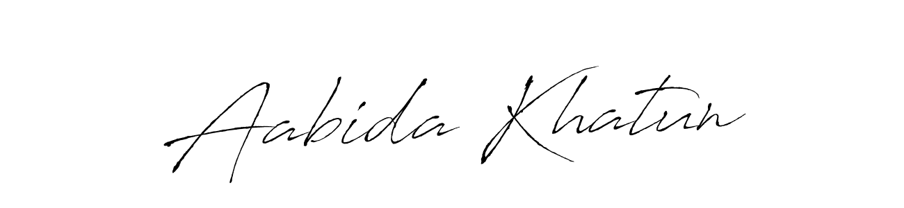 Make a short Aabida Khatun signature style. Manage your documents anywhere anytime using Antro_Vectra. Create and add eSignatures, submit forms, share and send files easily. Aabida Khatun signature style 6 images and pictures png