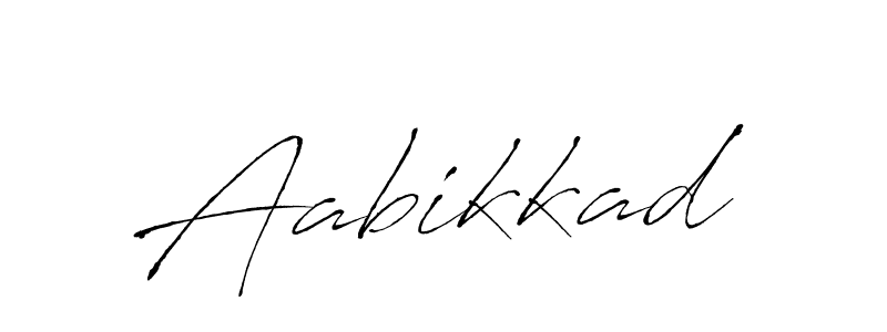 Design your own signature with our free online signature maker. With this signature software, you can create a handwritten (Antro_Vectra) signature for name Aabikkad. Aabikkad signature style 6 images and pictures png