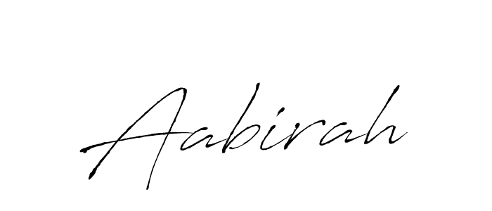 The best way (Antro_Vectra) to make a short signature is to pick only two or three words in your name. The name Aabirah include a total of six letters. For converting this name. Aabirah signature style 6 images and pictures png