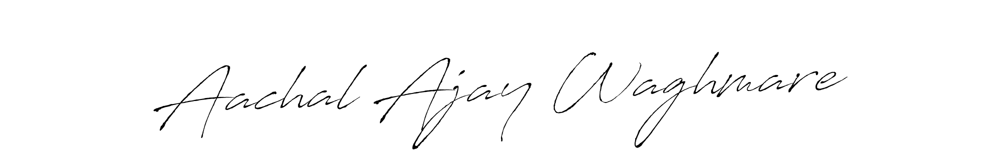 You should practise on your own different ways (Antro_Vectra) to write your name (Aachal Ajay Waghmare) in signature. don't let someone else do it for you. Aachal Ajay Waghmare signature style 6 images and pictures png