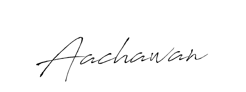 You should practise on your own different ways (Antro_Vectra) to write your name (Aachawan) in signature. don't let someone else do it for you. Aachawan signature style 6 images and pictures png