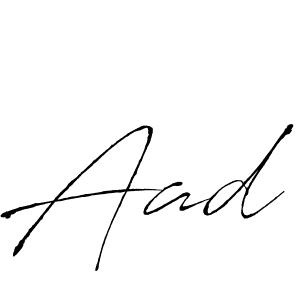 Aad stylish signature style. Best Handwritten Sign (Antro_Vectra) for my name. Handwritten Signature Collection Ideas for my name Aad. Aad signature style 6 images and pictures png