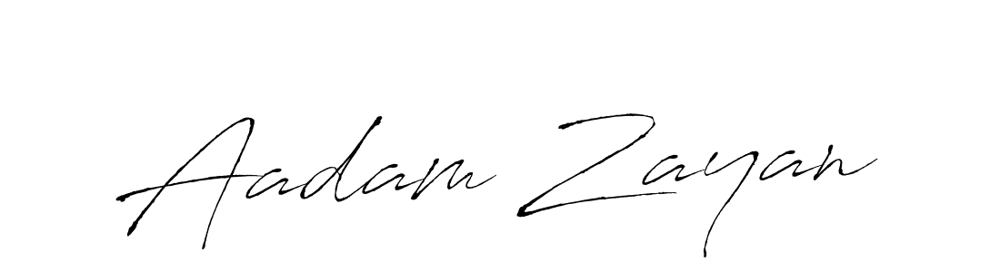 Use a signature maker to create a handwritten signature online. With this signature software, you can design (Antro_Vectra) your own signature for name Aadam Zayan. Aadam Zayan signature style 6 images and pictures png