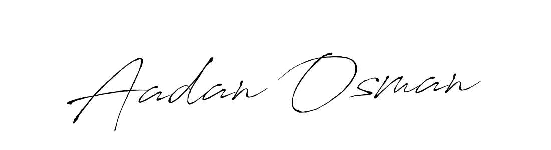 Make a short Aadan Osman signature style. Manage your documents anywhere anytime using Antro_Vectra. Create and add eSignatures, submit forms, share and send files easily. Aadan Osman signature style 6 images and pictures png