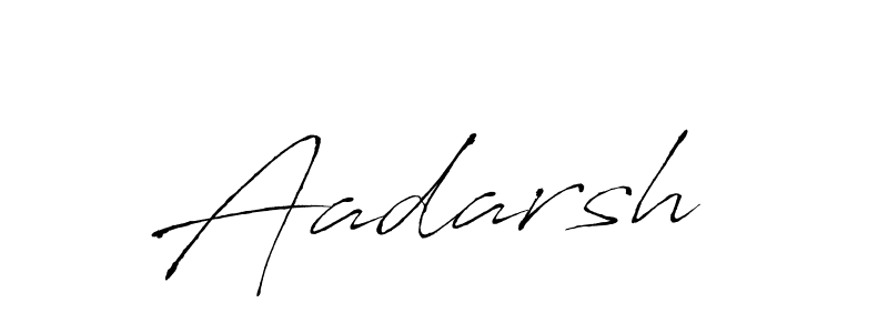 Create a beautiful signature design for name Aadarsh . With this signature (Antro_Vectra) fonts, you can make a handwritten signature for free. Aadarsh  signature style 6 images and pictures png