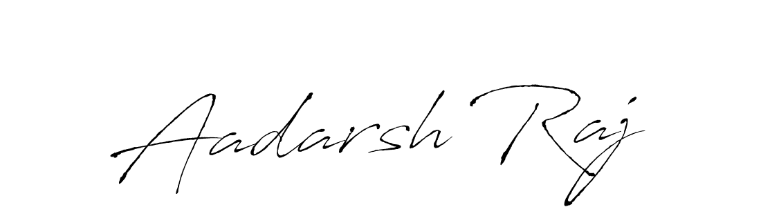 How to make Aadarsh Raj signature? Antro_Vectra is a professional autograph style. Create handwritten signature for Aadarsh Raj name. Aadarsh Raj signature style 6 images and pictures png