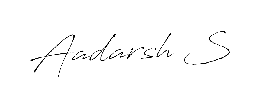 Make a beautiful signature design for name Aadarsh S. Use this online signature maker to create a handwritten signature for free. Aadarsh S signature style 6 images and pictures png