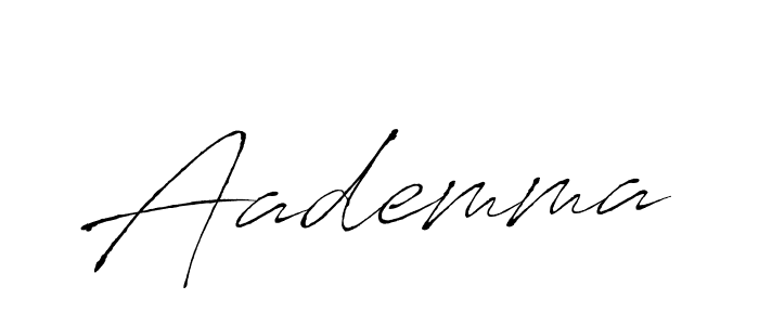 Also we have Aademma name is the best signature style. Create professional handwritten signature collection using Antro_Vectra autograph style. Aademma signature style 6 images and pictures png