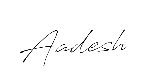 How to make Aadesh signature? Antro_Vectra is a professional autograph style. Create handwritten signature for Aadesh name. Aadesh signature style 6 images and pictures png