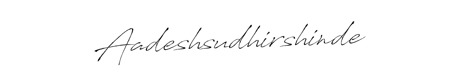 Design your own signature with our free online signature maker. With this signature software, you can create a handwritten (Antro_Vectra) signature for name Aadeshsudhirshinde. Aadeshsudhirshinde signature style 6 images and pictures png