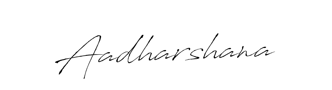 Aadharshana stylish signature style. Best Handwritten Sign (Antro_Vectra) for my name. Handwritten Signature Collection Ideas for my name Aadharshana. Aadharshana signature style 6 images and pictures png