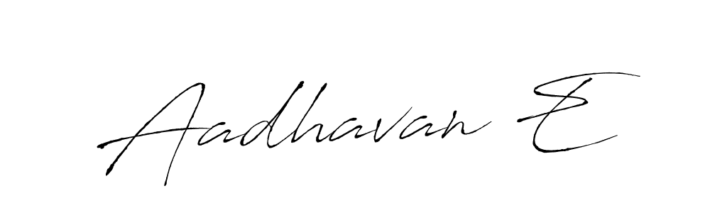 See photos of Aadhavan E official signature by Spectra . Check more albums & portfolios. Read reviews & check more about Antro_Vectra font. Aadhavan E signature style 6 images and pictures png