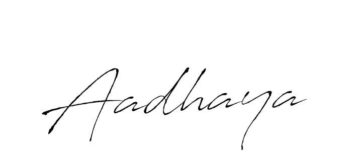 Aadhaya stylish signature style. Best Handwritten Sign (Antro_Vectra) for my name. Handwritten Signature Collection Ideas for my name Aadhaya. Aadhaya signature style 6 images and pictures png